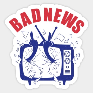 Bad News Sticker